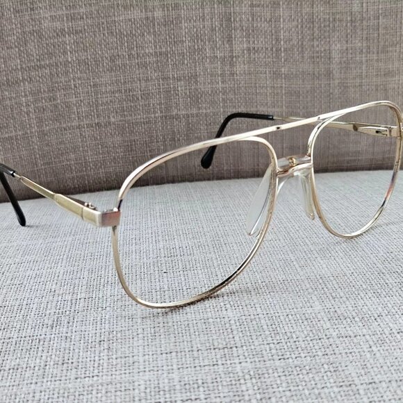 Luxottica Staurt Men Eyeglasses GEP 58[]17 140 Glasses Made in Italy - Picture 2 of 11